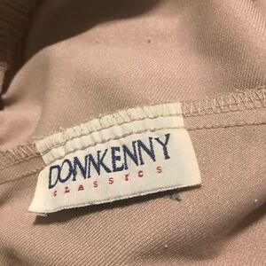 Donnkenny Womens tan slacks. Never worn, size 16PS. Folds are still visible.